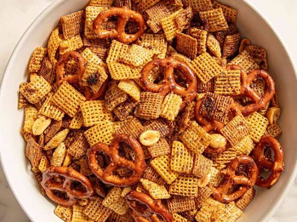 Homemade chex mix